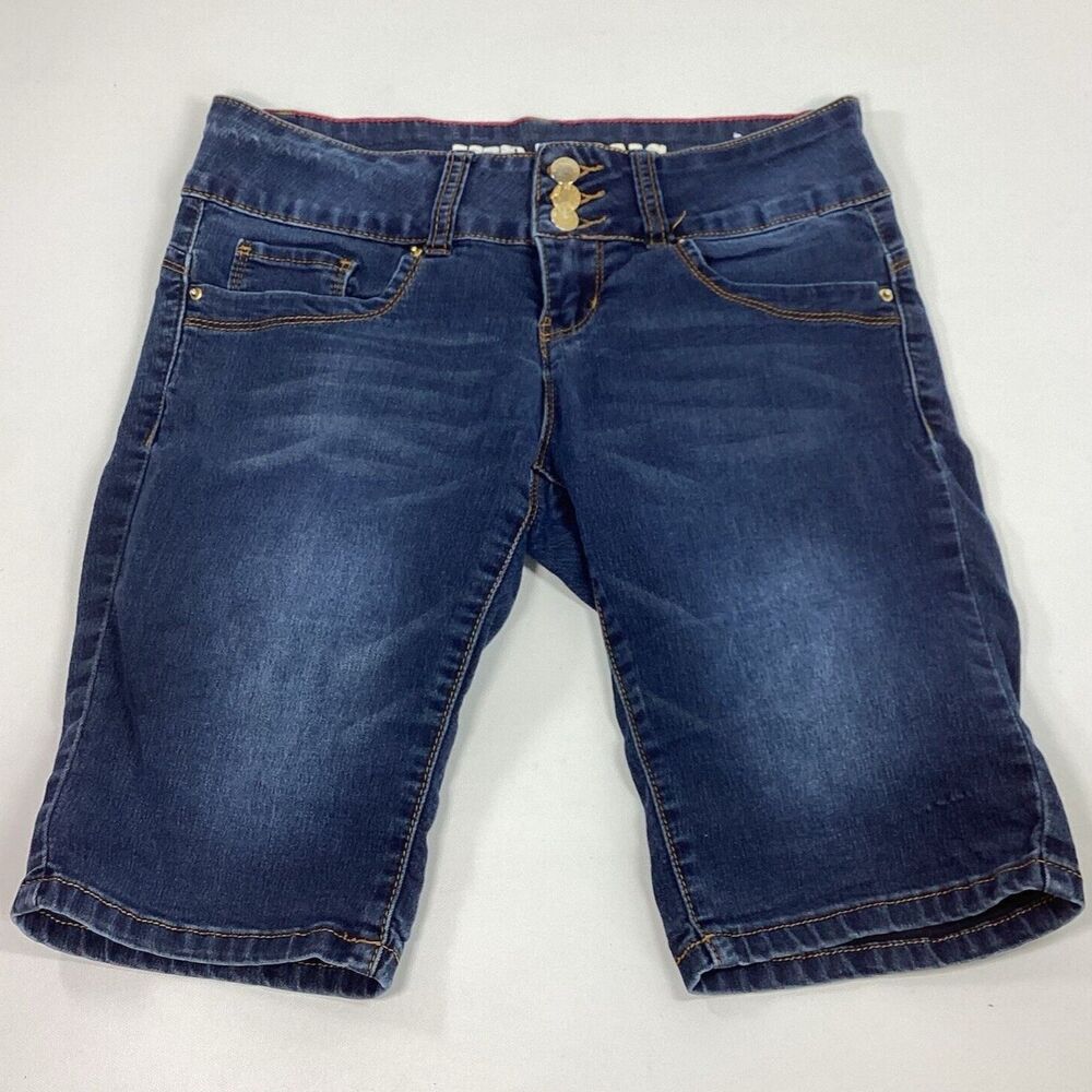 VIP Jeans Denim Shorts Junior Womens Size 3-4 Stretch